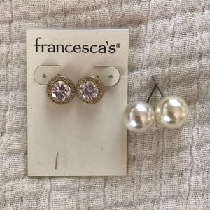 Earrings - Studs & Pearls
